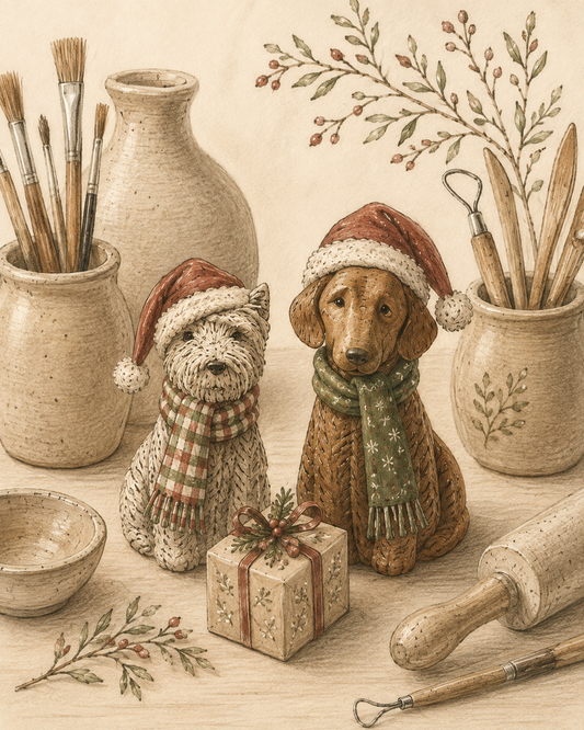 Ceramics - Pet Portrait - Christmas
